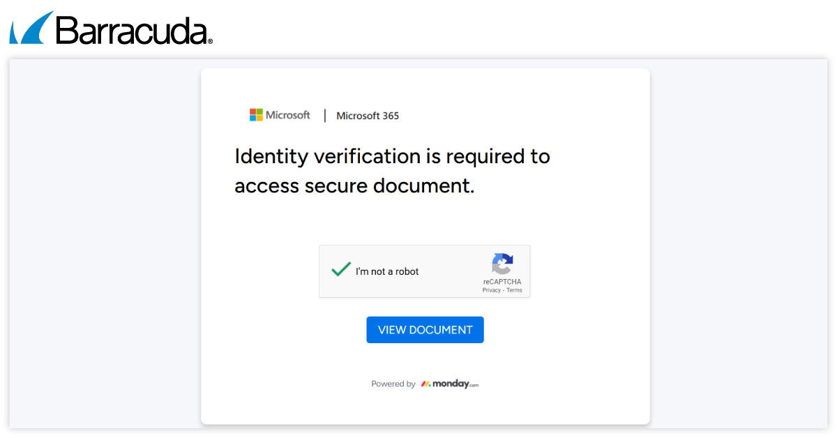 Beispiel für eine Phishing-Seite