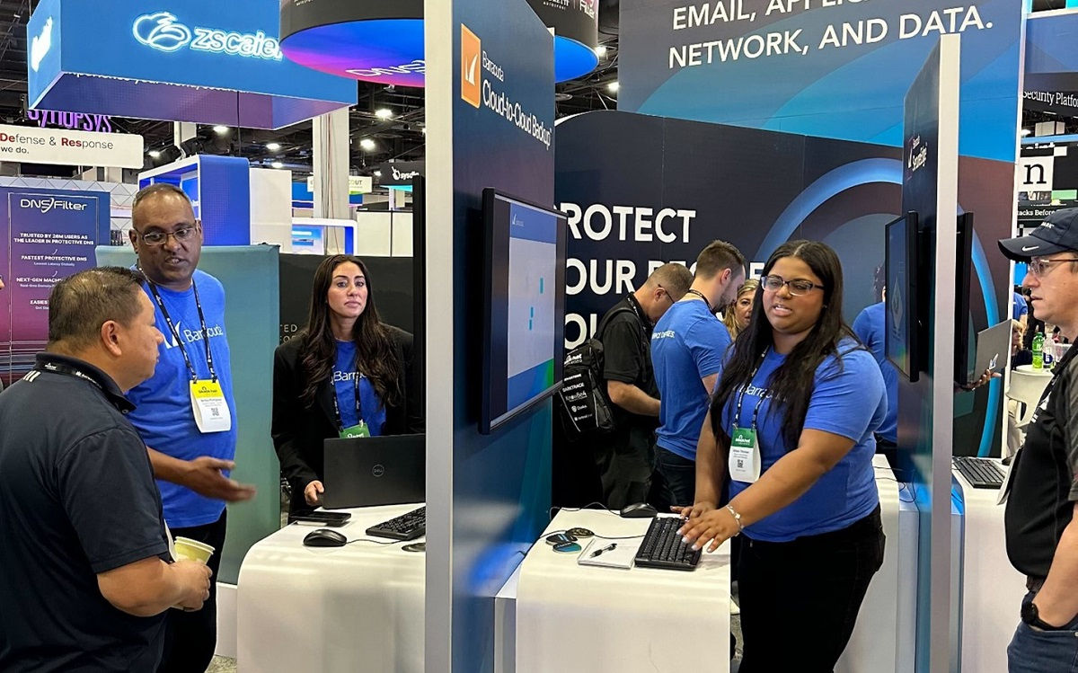 Barracuda-Stand auf der Black Hat 2023