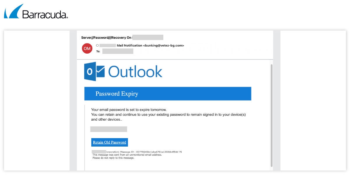 Beispiel eines LogoKit-Phishing-Angriffs