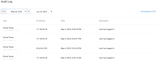 Barracuda Entra ID Backup Premium – Audit-Log