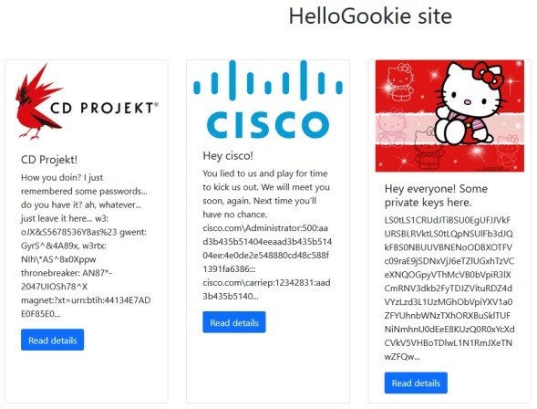 HelloGookie leakt. Screenshot via Darkfeed.io