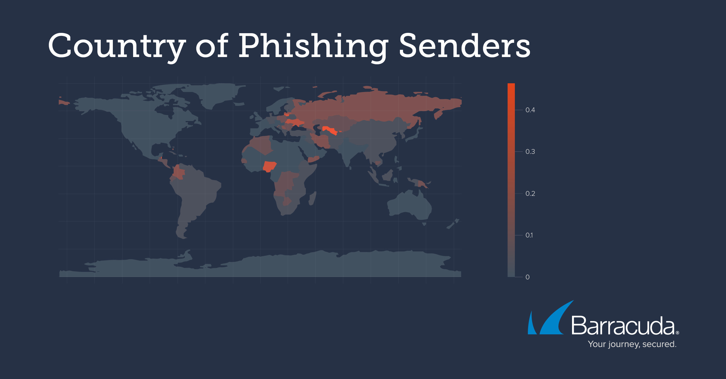 Geographie von Phishing-Angriffen